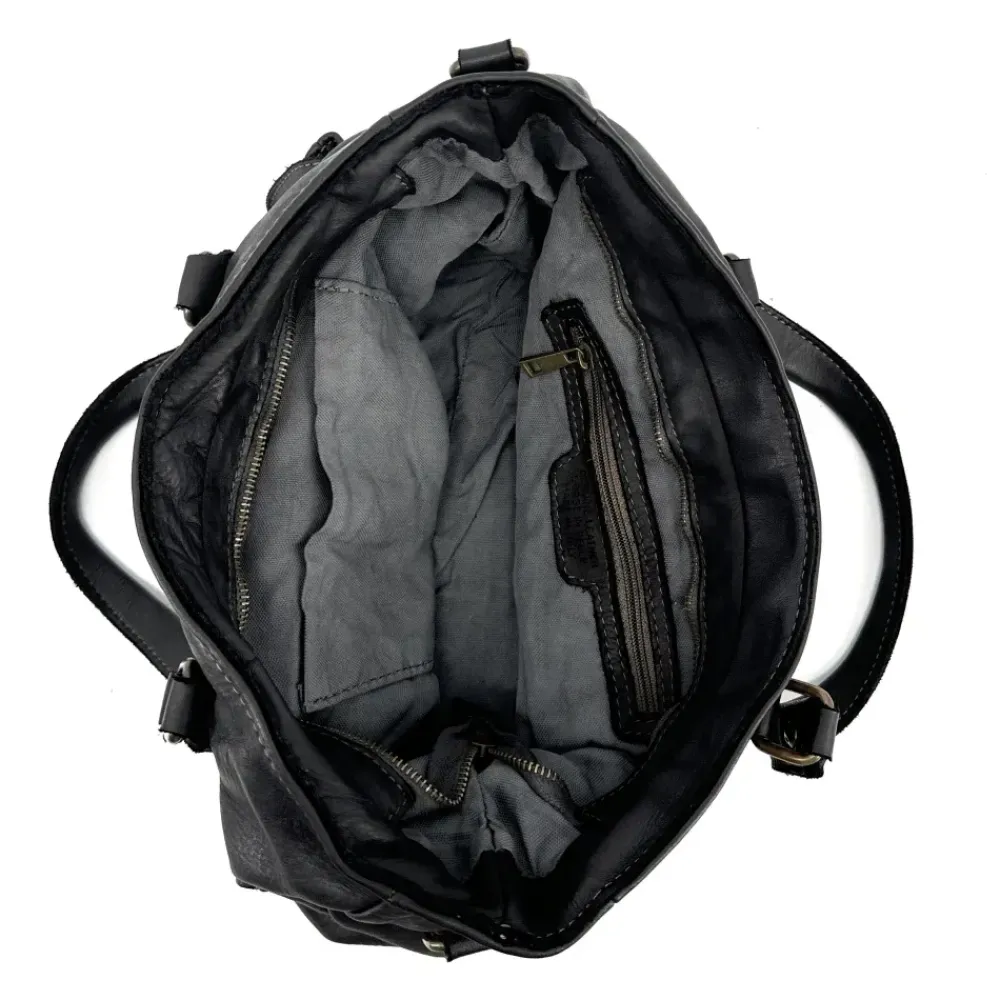OH MY BAG Sacs En Cuir Vintage-Sac cabas en cuir vintage MISS JENNER