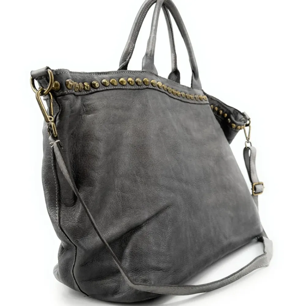 OH MY BAG Sacs En Cuir Vintage-Sac cabas en cuir vintage MISS MOSS