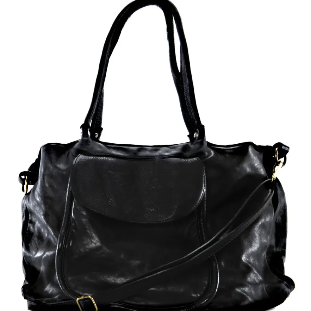 OH MY BAG Sacs En Cuir Vintage-Sac cabas en cuir vintage MISS OH