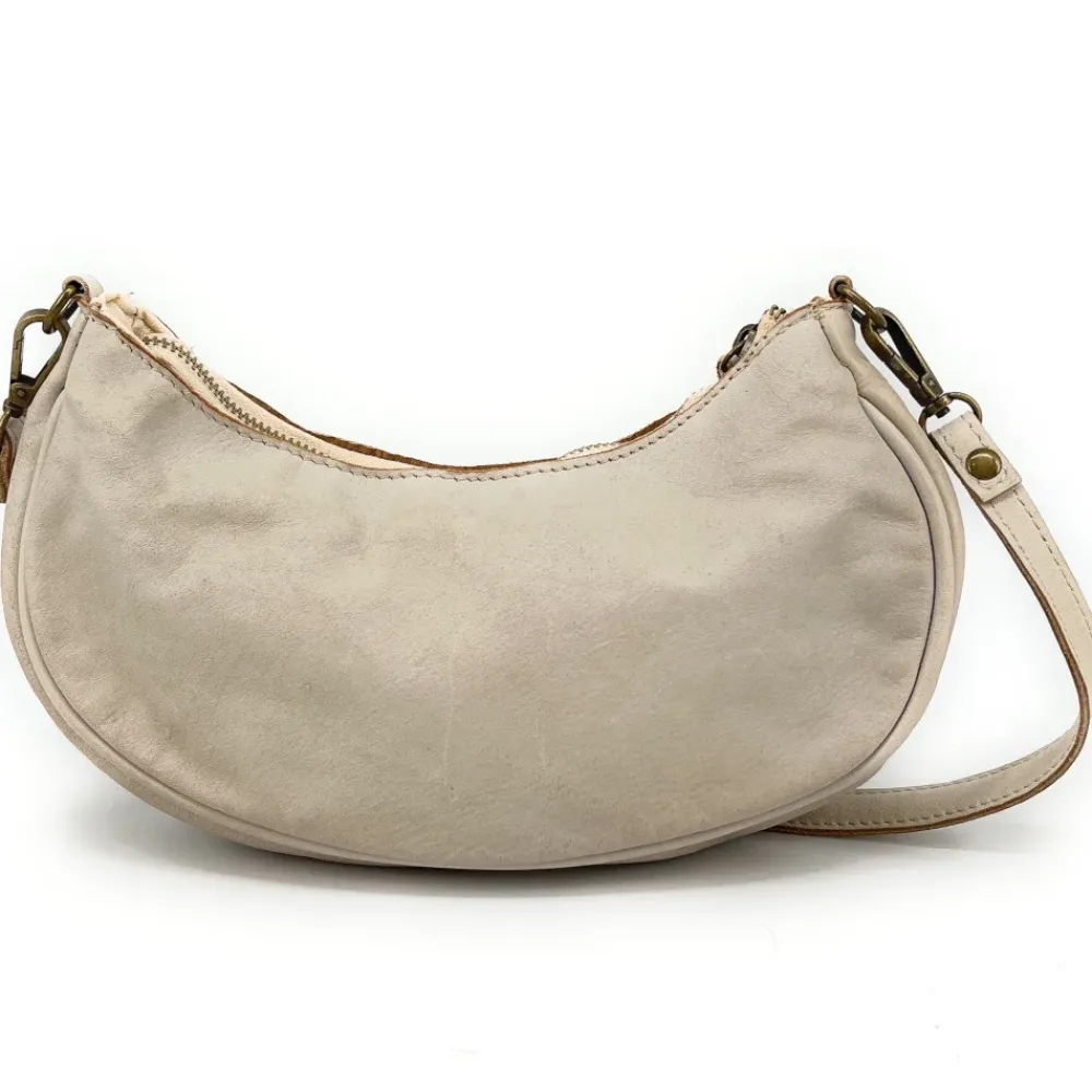 OH MY BAG Sacs En Cuir Vintage-Sac croissant en cuir vintage MISS LUNA