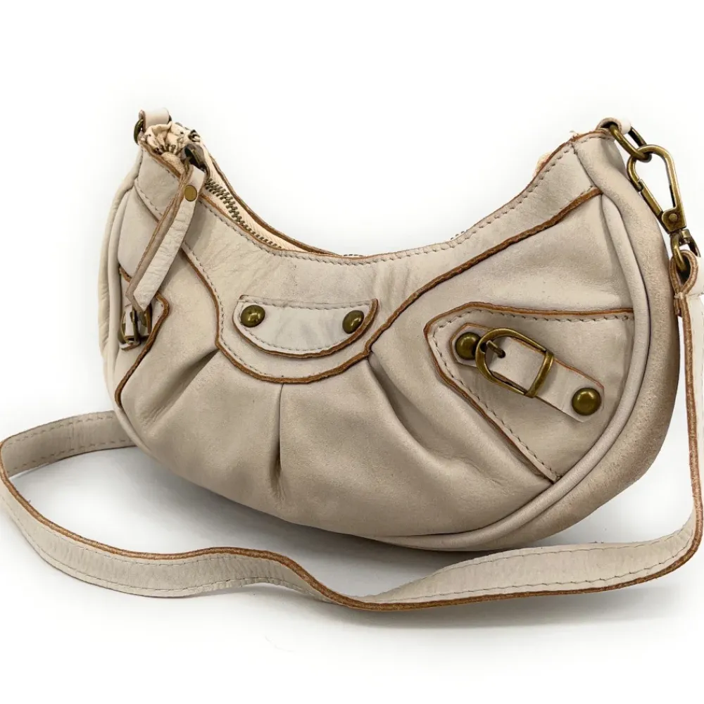 OH MY BAG Sacs En Cuir Vintage-Sac croissant en cuir vintage MISS LUNA