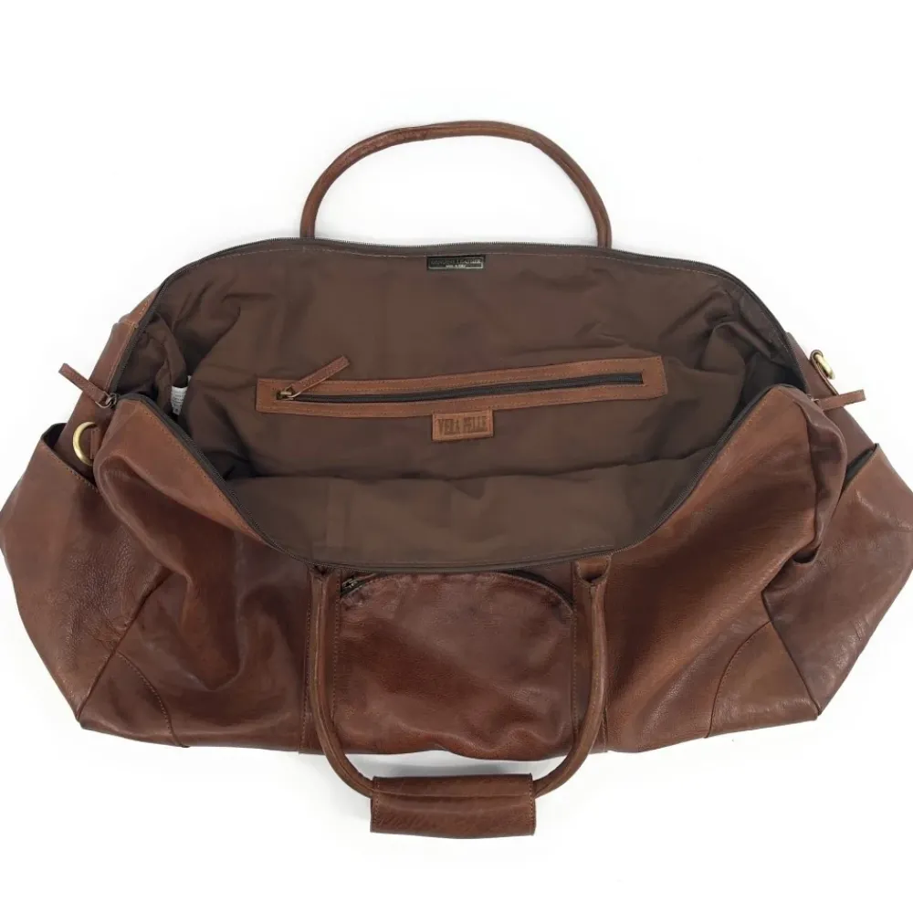 OH MY BAG Sacs En Cuir Vintage-Sac de voyage en cuir vintage ASSOUAN