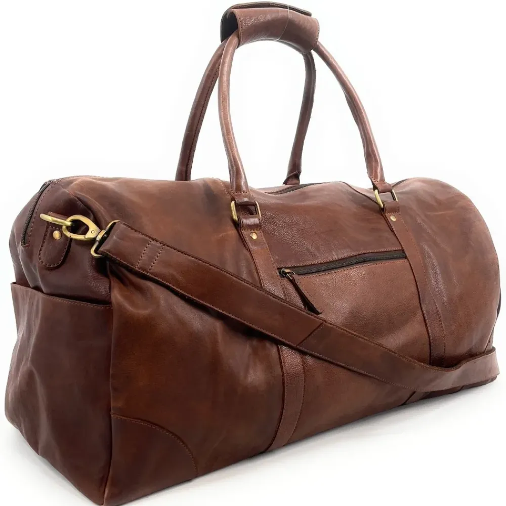 OH MY BAG Sacs En Cuir Vintage-Sac de voyage en cuir vintage ASSOUAN