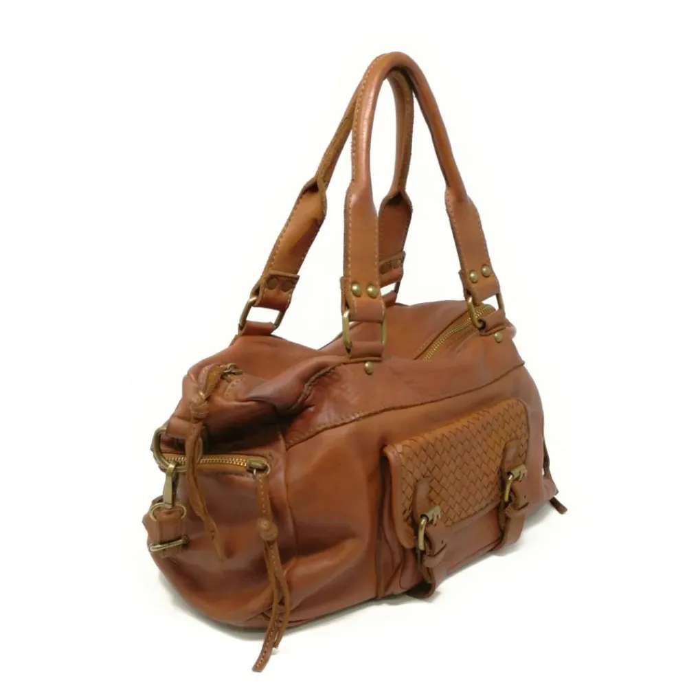 OH MY BAG Sacs En Cuir Vintage-Sac en cuir vintage MISS EUGENIE