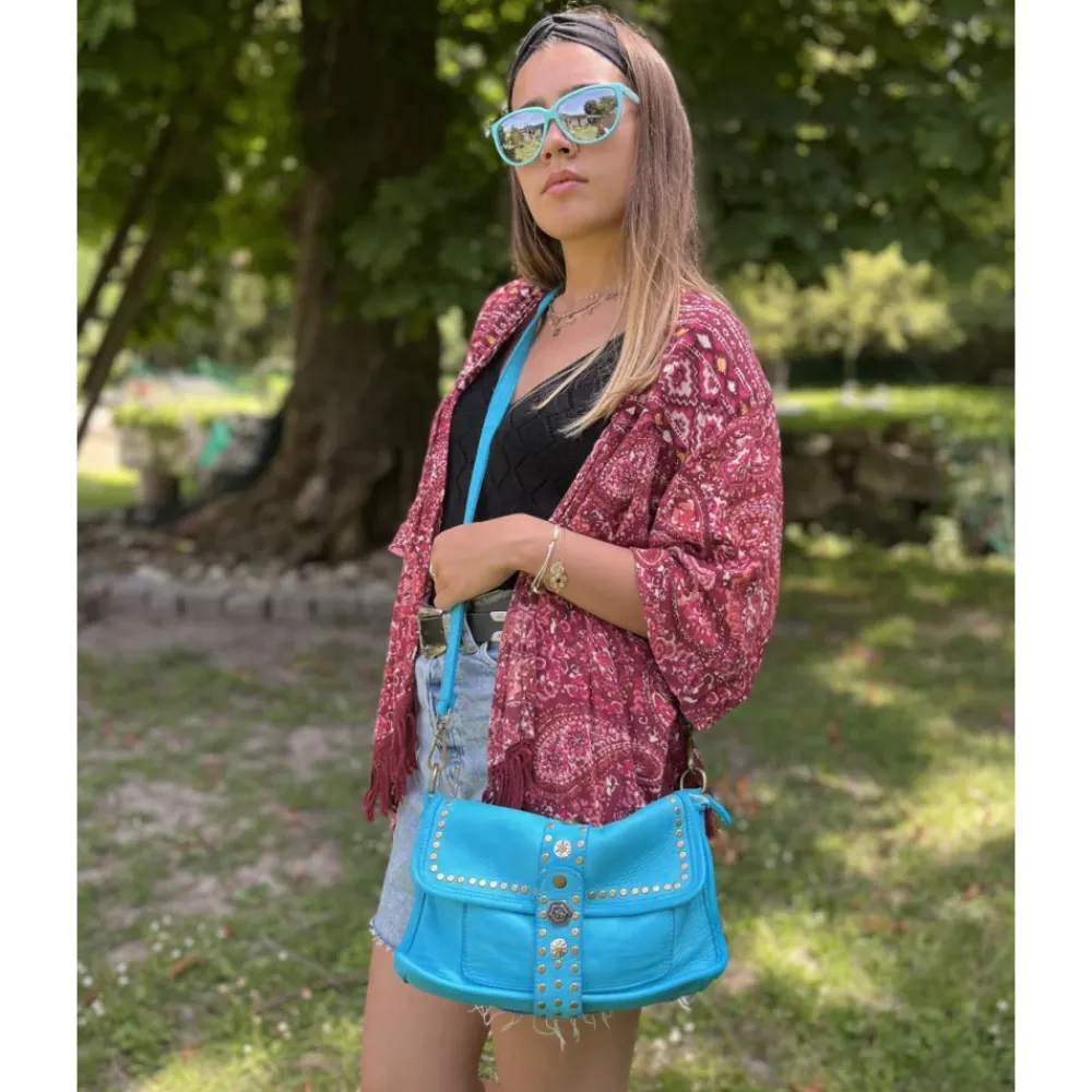 OH MY BAG Sacs En Cuir Vintage-Sac french stick en cuir vintage MISS COACHELLA