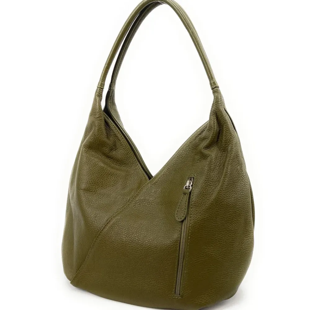 OH MY BAG Sacs En Cuir Grainé-Sac HOBO en cuir grainé MANDALAY