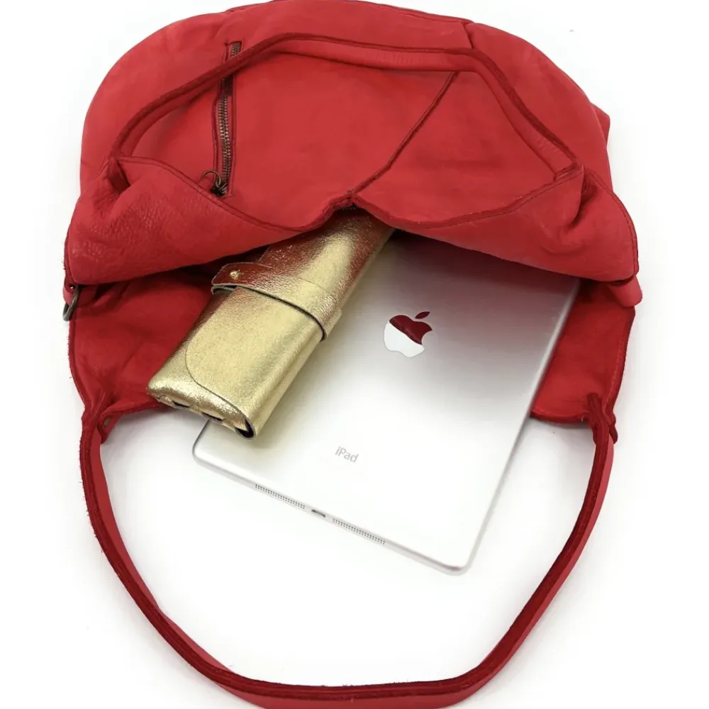 OH MY BAG Sacs En Cuir Vintage-Sac hobo en cuir vintage MISS JULIA