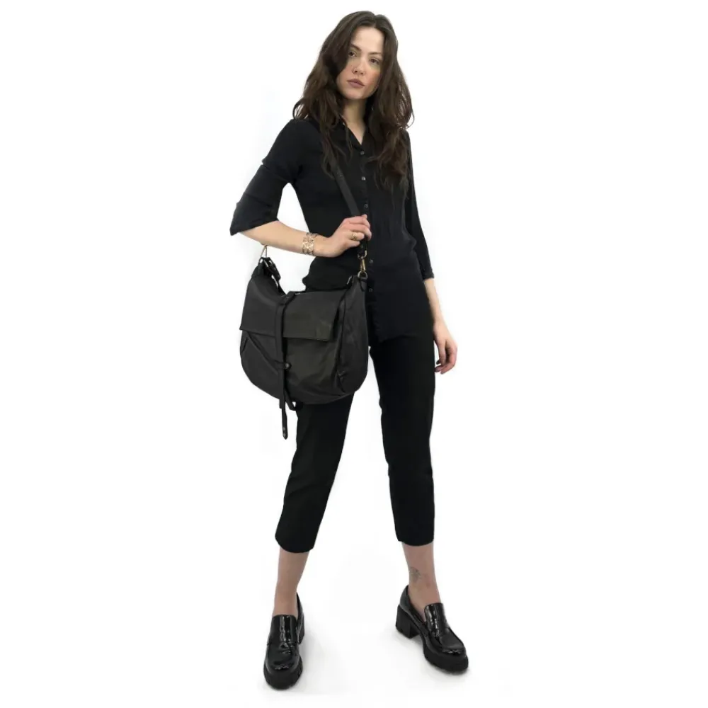 OH MY BAG Sacs En Cuir Vintage-Sac messager en cuir vintage MISS CODY
