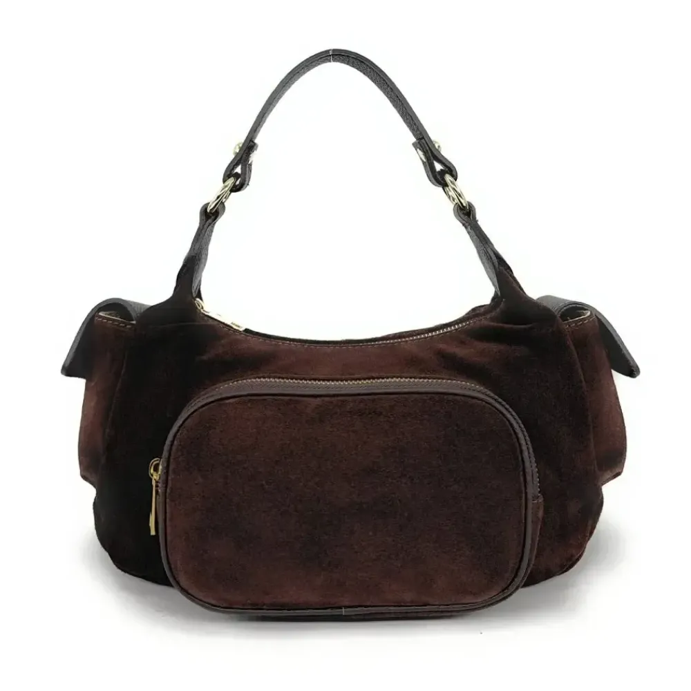 OH MY BAG Sacs En Daim, Nubuck, Suédé-Sac multipoche en cuir nubuck NELLIE