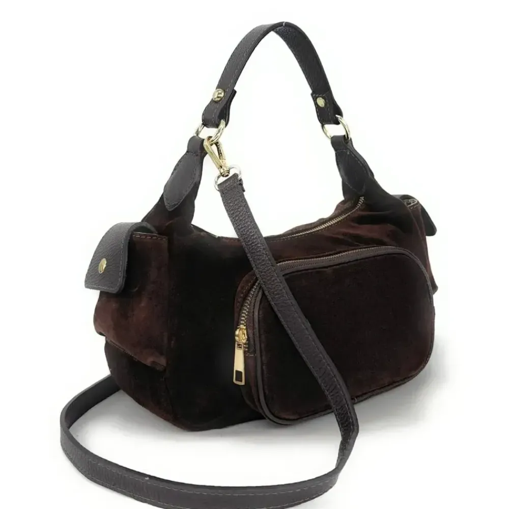 OH MY BAG Sacs En Daim, Nubuck, Suédé-Sac multipoche en cuir nubuck NELLIE