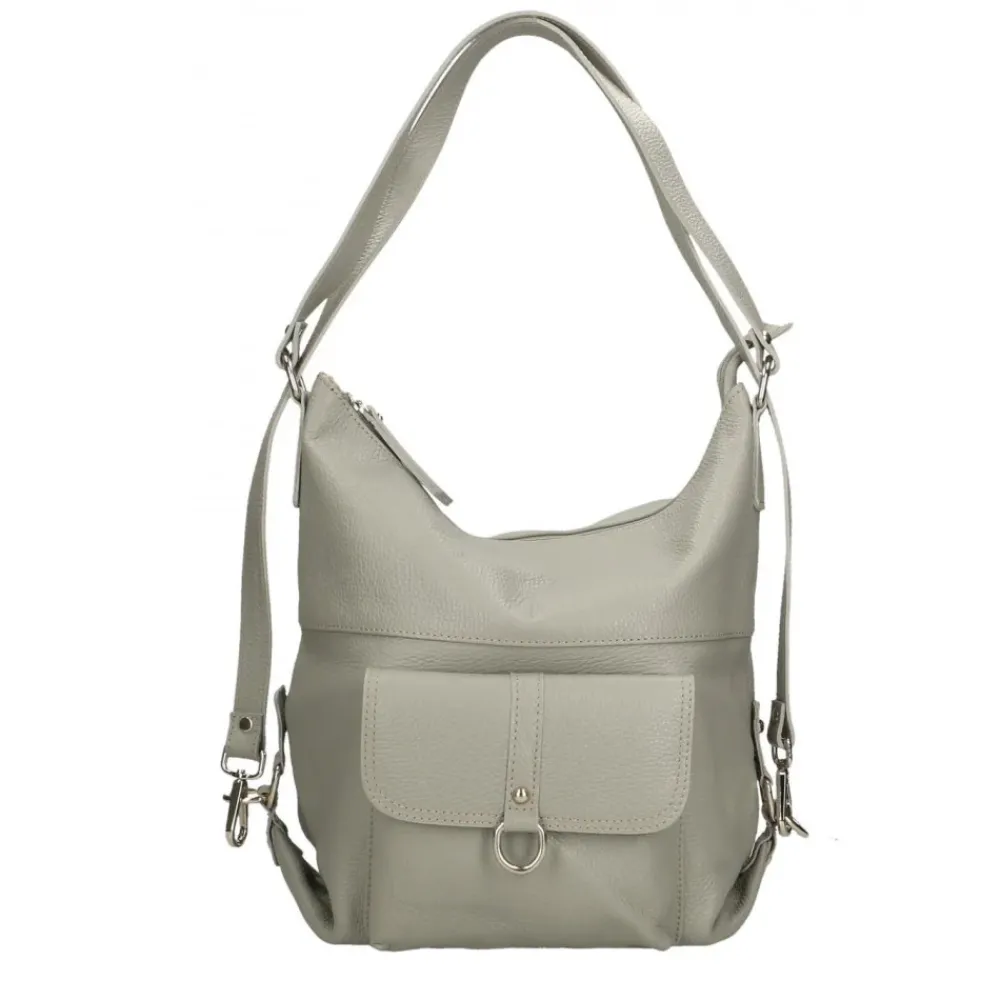 OH MY BAG Sacs En Cuir Grainé-Sac multiposition en cuir grainé RIMINI