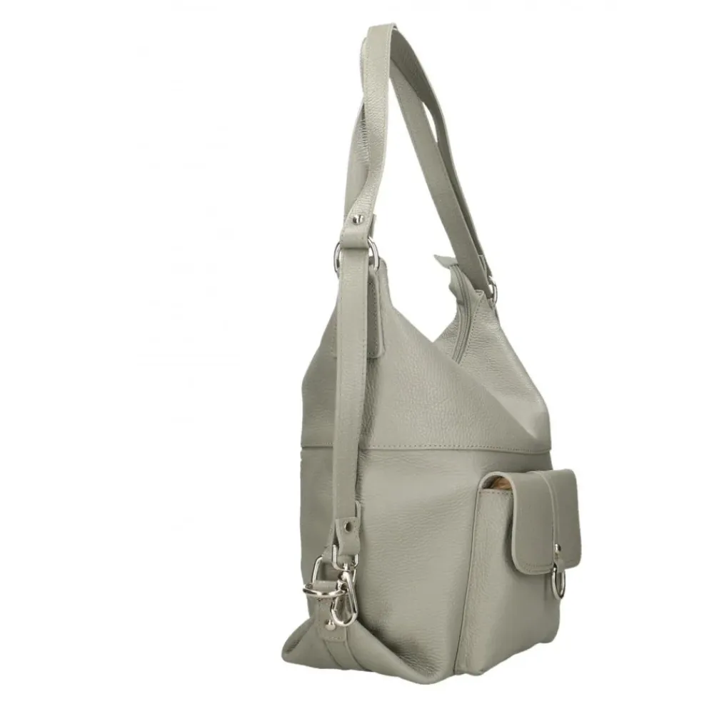 OH MY BAG Sacs En Cuir Grainé-Sac multiposition en cuir grainé RIMINI