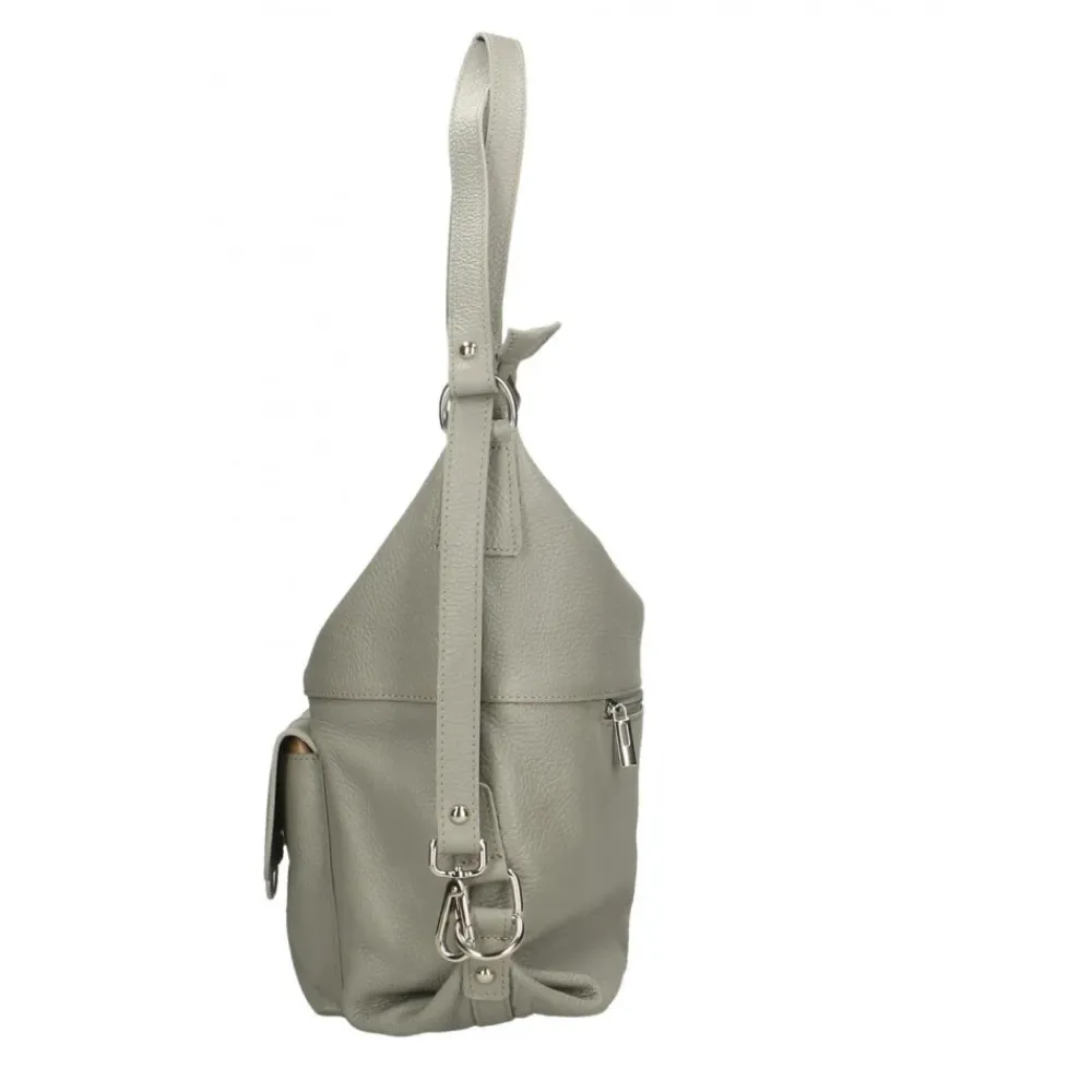 OH MY BAG Sacs En Cuir Grainé-Sac multiposition en cuir grainé RIMINI