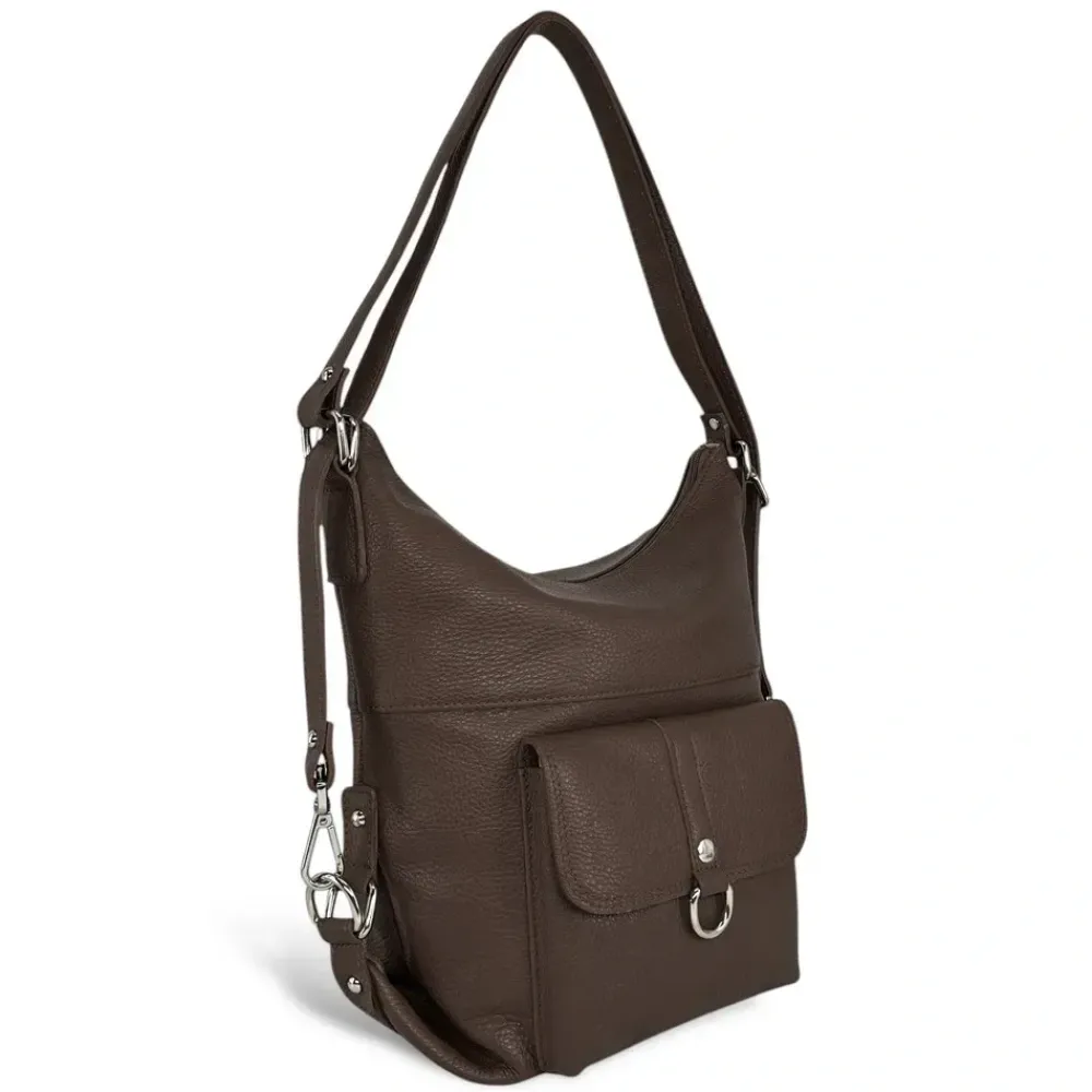 OH MY BAG Sacs En Cuir Grainé-Sac multiposition en cuir grainé RIMINI