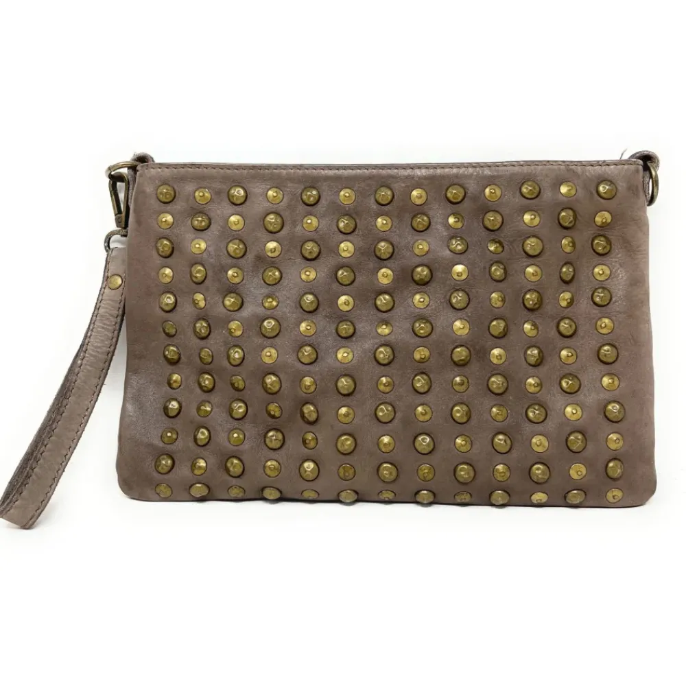 OH MY BAG Sacs En Cuir Vintage-Sac pochette en cuir vintage clouté MISS DOTIE