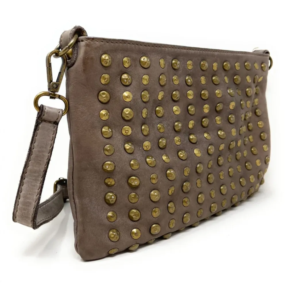 OH MY BAG Sacs En Cuir Vintage-Sac pochette en cuir vintage clouté MISS DOTIE