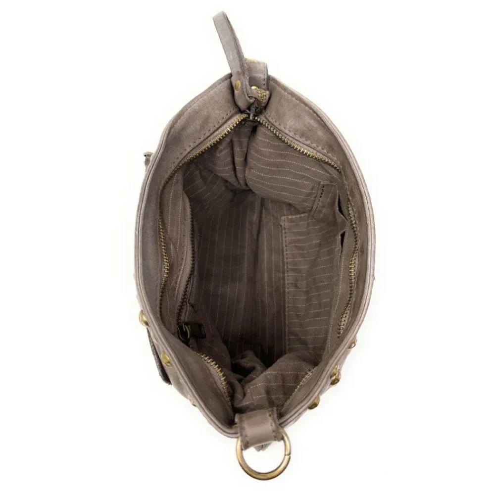 OH MY BAG Sacs En Cuir Vintage-Sac pochette en cuir vintage clouté MISS DOTIE