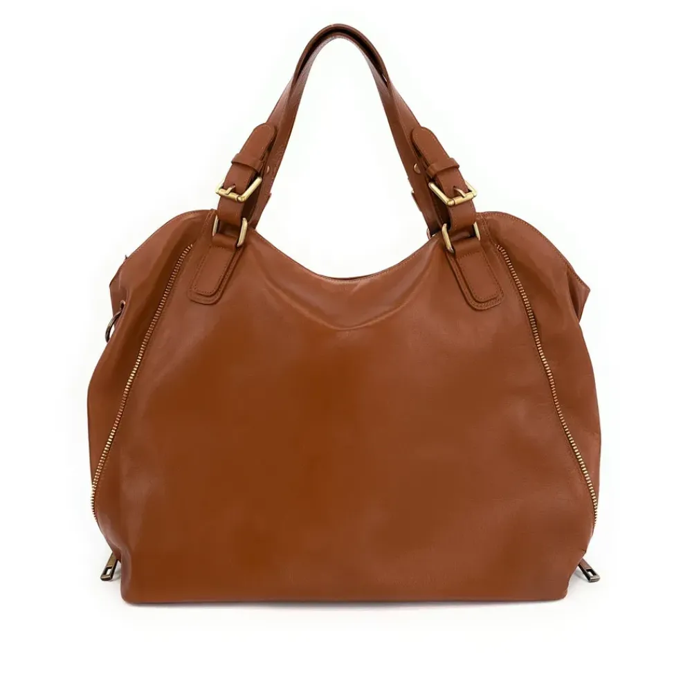 OH MY BAG Sacs En Cuir Lisse-Sac porté épaule en cuir lisse CAMELIA