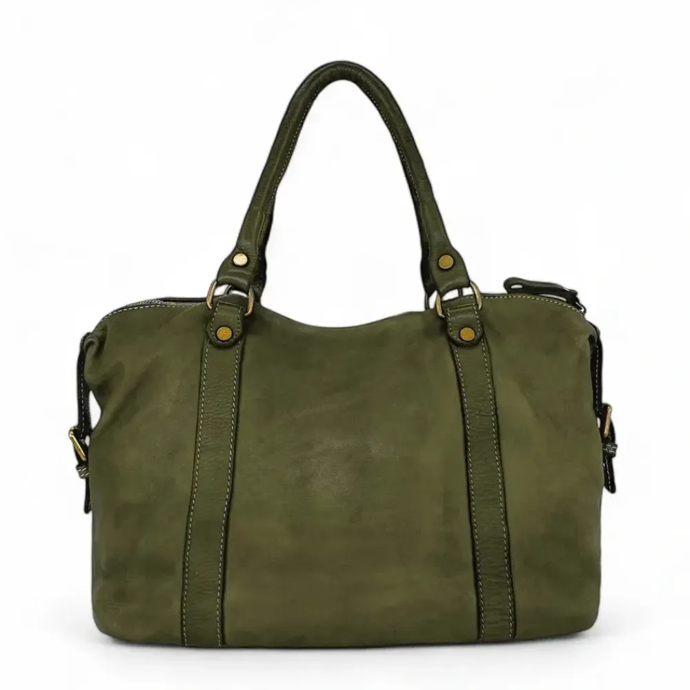 OH MY BAG Sacs En Cuir Vintage | Sacs En Cuir Métallisé-Sac porté épaule en cuir vintage MISS MY