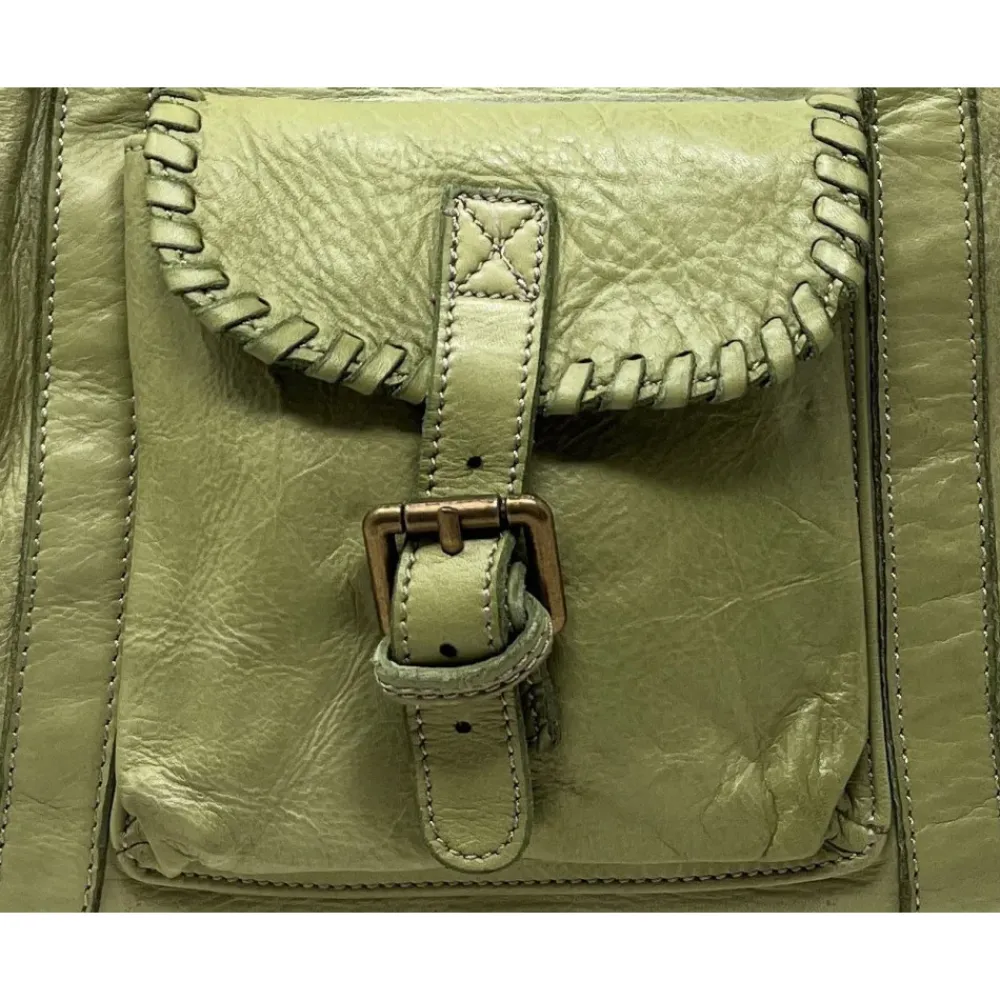 OH MY BAG Sacs En Cuir Vintage-Sac trapèze en cuir vintage MISS CARYATIS