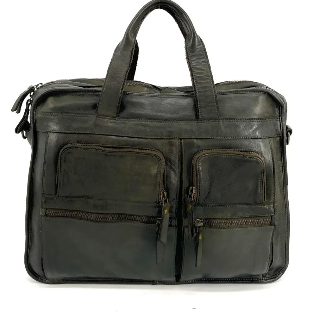 OH MY BAG Sacs En Cuir Vintage-Sacoche en cuir vintage KENOBI