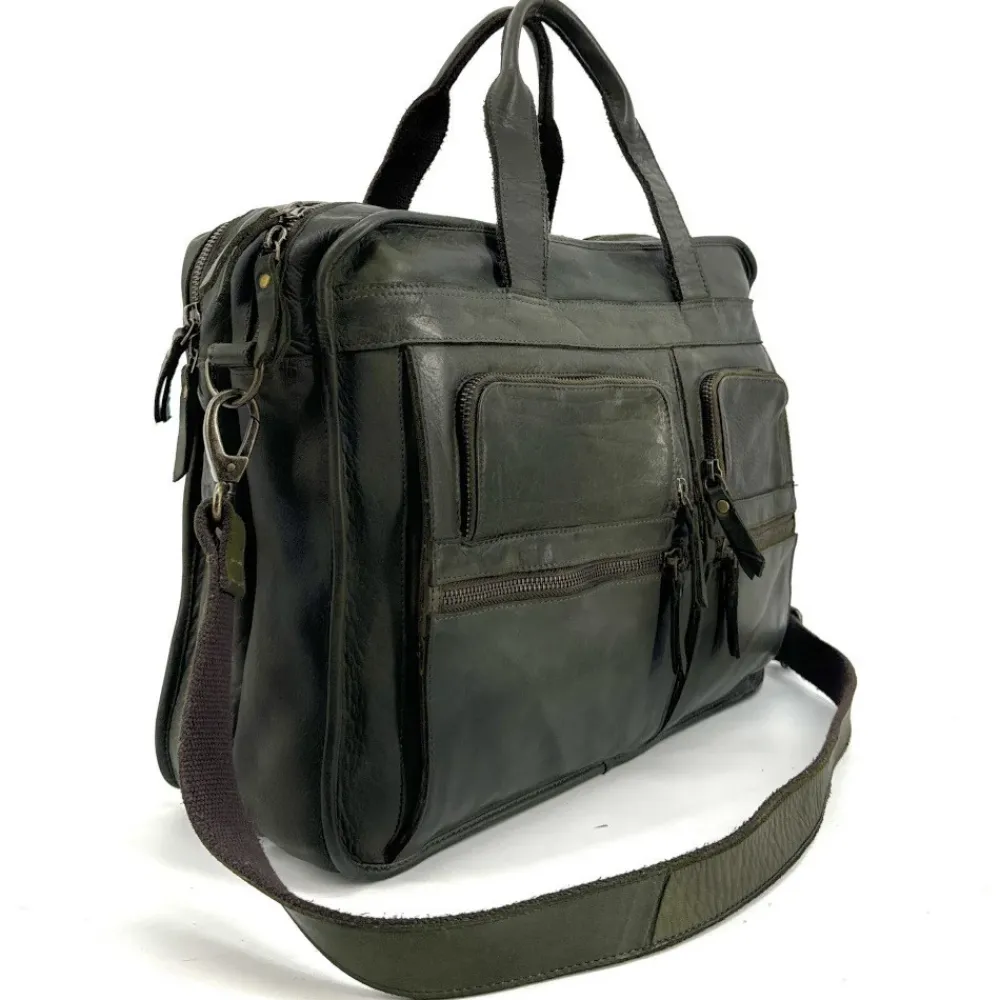 OH MY BAG Sacs En Cuir Vintage-Sacoche en cuir vintage KENOBI