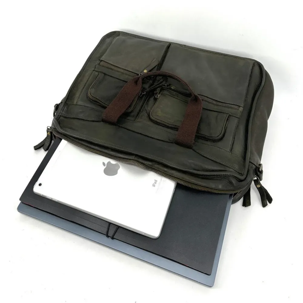 OH MY BAG Sacs En Cuir Vintage-Sacoche en cuir vintage KENOBI