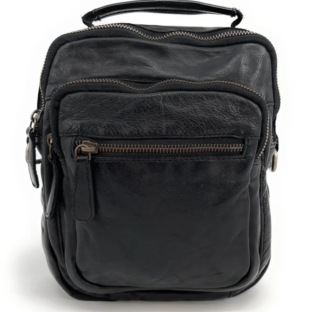 OH MY BAG Sacs En Cuir Vintage-Sacoche en cuir vintage MISTER FRED