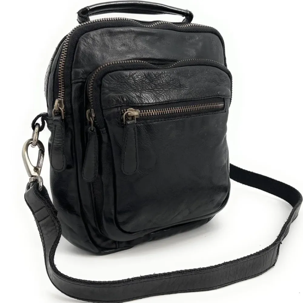 OH MY BAG Sacs En Cuir Vintage-Sacoche en cuir vintage MISTER FRED
