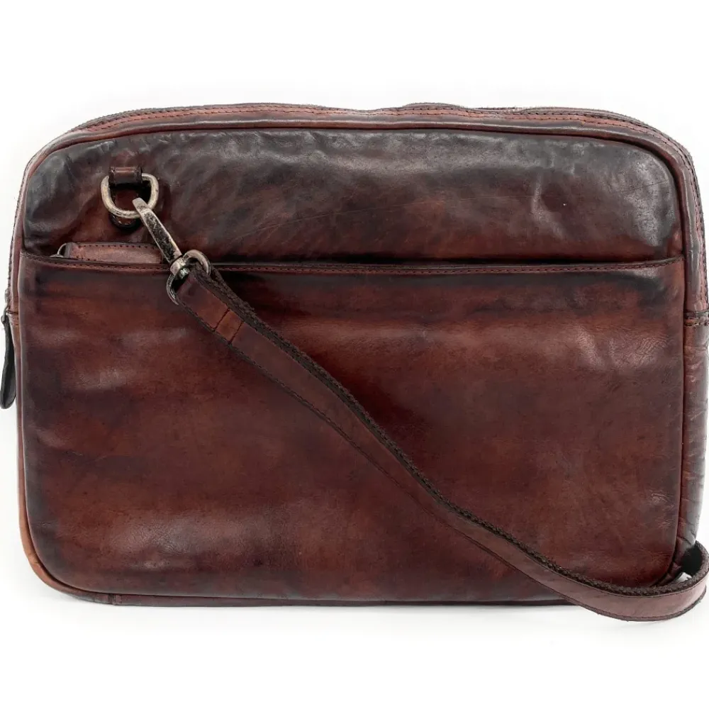 OH MY BAG Sacs En Cuir Vintage-Sacoche ordinateur en cuir vintage OXFORD